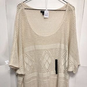 Torrid Knit Cream Top